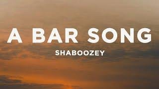 Shaboozey - A Bar Song (Tipsy) (Lyrics) David Guetta Remix