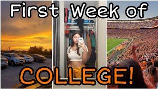 First week of college vlog! | University of Tennessee Knoxville 