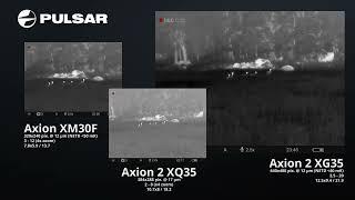 Pulsar Axion XM30F / XQ35 / XG35 Comparison.