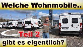 Welche Wohnmobile gibt esDer AllrounderKurzes Wohnmobil Kastenwagen macht Camping möglichTeil 2