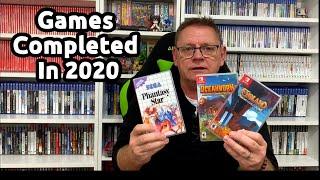 Games I Finished in 2020