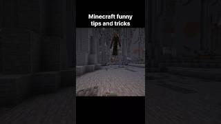 Minecraft funny tips and tricks #shorts #minecraft #minecraftshorts