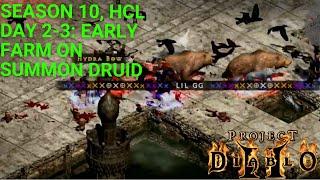 Day 2-3 Summon Druid Things | Project Diablo II: Season 10 | Hardcore