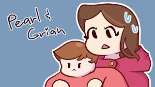 Grian & Pearl acting like siblings | Double life animatic