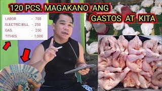 Magkano ang kita sa Pag aalaga ng 120 head broiler | puhunan at gastos. | Broiler chicken farming