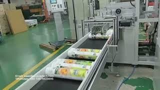 Automatic film packaging machinery and carton packing system for Cling film