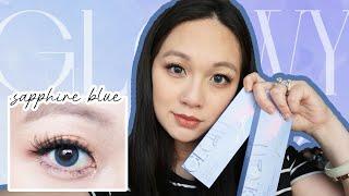 Olens Glowy Sapphire Blue + FULL Glowy Collection Review and Close Up