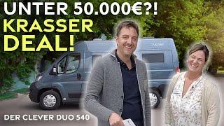 Kastenwagen Clever Duo 540 unter 50.000 Euro bei uns!