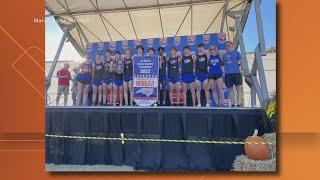 Marvin Ridge High School cross country team wins state championship