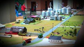 HUGE Farm toy diorama AMERICAN DREAM at National Farm Machinery Show Louisville KY