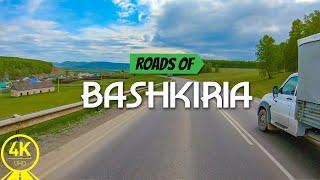 4K Scenic Drive - Best Views of Bashkiria Roads, Russia - 4 HOURDS Road Trip Video