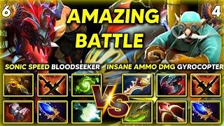 AMAZING PROS BATTLE | ULTRA SONIC SPEED BLOODSEEKER FACING AGAINST INSANE PHYSICAL AMMO GYROCOPTER