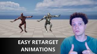 QUICK & EASY: Retargeting Mixamo Animations in Unreal Engine 5.4!