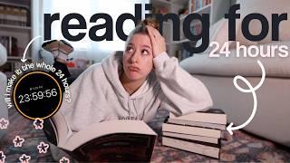 attempting to read for 24 HOURS STRAIGHT..  spoiler free 24 hour readathon !