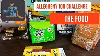 Allegheny 100 Mile Backpacking Challenge, Food Strategy