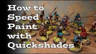 The Basics: Speed Painting with Quickshades or One-Coat Washes