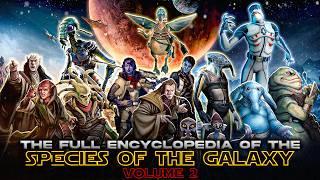 The Galactic Database for Xenoanthropology: Exploring the Species of the SW Universe [Vol. 2]