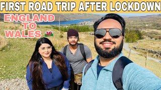 UK Me Road Trip England To Wales | Snowdonia | Indian Youtuber In England