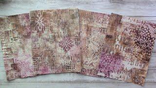 Collage Prints~Blended~Gelli Plate~Soul of an Artist~Dig 37