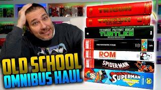 OMNIBUS Comic Book & Manga HAUL | Trigun | TMNT | Spider-Man | Superman & MORE