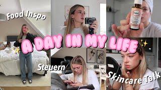 A DAY IN MY LIFE - FOOD INSPO, SKINCARE TALK, LEGDAY | Hannah Theresa