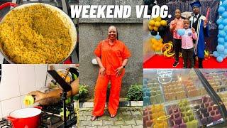 ABUJA VLOG: KIDS GRADUATION| GRWM OUTFIT| HOW I FILM MY COOKING VIDEOS|  CHICKEN MARINADE RECIPE.