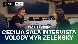 Cecilia Sala intervista Volodymyr Zelensky - Stories Video