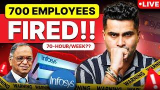 Live with Software Engineers  Infosys Fired 700 Freshers - What's Really Happening