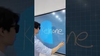 Interactive whiteboard #interactivewhiteboard #classroomtechnology #tech smart screen