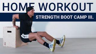 Strength Boot Camp 03 l Home workout l GymBeam