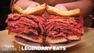 Katz's Makes New York's Most Legendary Pastrami On Rye | Legendary Eats