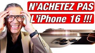 HONTEUX !!! Comment Apple a pu sortir l'iPhone 16 en l'état ???