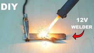 How to make mini Welding Machine with 12V battery