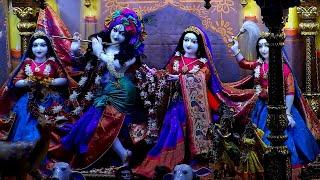 3rd Nov. '24 | Mangal Aarti Darshan | Sri Sri Radha Gopinath Temple | ISKCON Chowpatty Mumbai.