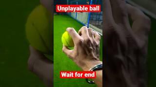 tennis ball se unplayable ball tips||wait for bowl#shorts #cricket #viral #trending #tips #ytshorts