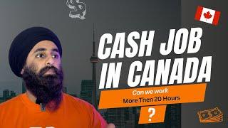 How to Find Cash Jobs in Canada - International students Canada 