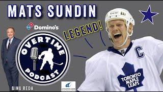 Mats Sundin Toronto Maple Leaf & Swedish Hockey Legend - only Swedish Player to score 500 NHL goals!