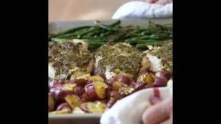 Spinach Herb Baked Chicken Recipe || I Wash You Dry Kitchen 2022