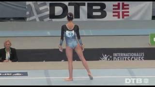 Leah Grießer (GER) FX EF Nationals 2016