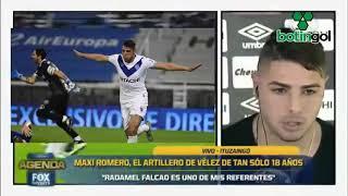 Maxi Romero: "Mi ídolo era Falcao"