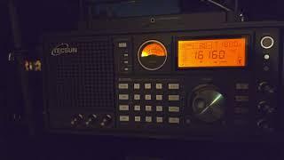 CNR1 China Jamming Taiwan and a few tips to understand 16160 kHz Shortwave Tescun S-2200x