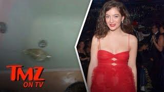 Lorde's Bathtub Love Backfires! | TMZ TV