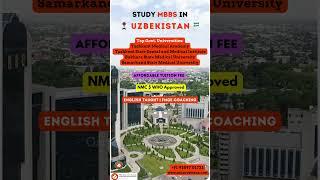 MBBS in Uzbekistan | Affordable Fees | Govt. Universities | Oris Overseas Education