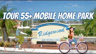 This is a TOUR of 55+ MOBILE HOME Park 5 min from Gulf of Mexico in Venice, Florida