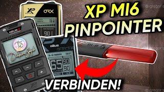 XP MI6 Pinpointer mit Metalldetektor DEUS / ORX verbinden - Sondeln - Detektoren Shop