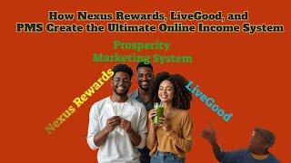 The Ultimate Online Income Strategy with Nexus Rewards, LiveGood, and Prosperity Marketing System!