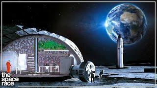 How NASA Plans To Build The First Moon Base!