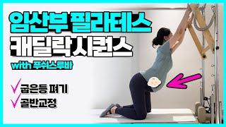 임산부 필라테스. 골반교정, 굽은등 펴주는 캐딜락 시퀀스
