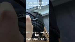 Best Compact Backpack for MacBook Pro 16 2023 - Samsonite Kombi 14