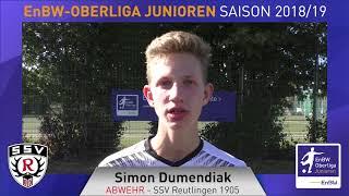 ENBW-Oberliga - SSV Reutlingen 1905 - Simon Dümendiak